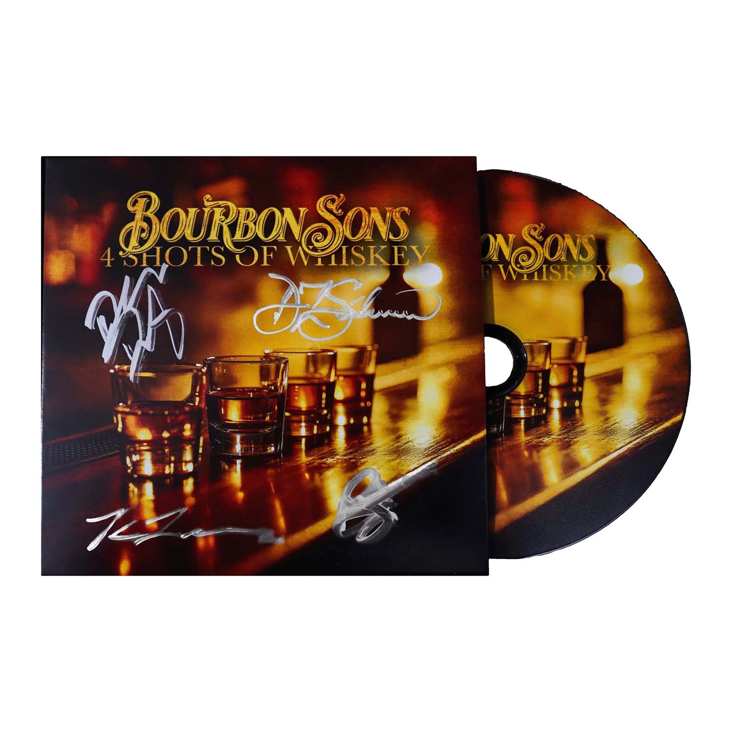 '4 Shots Of Whiskey' CD (Signed)